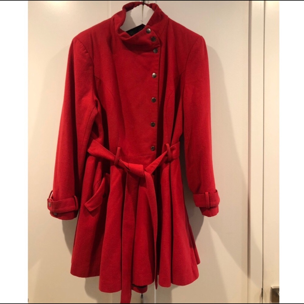 ❄️SUPER CUTE ASOS CURVE WINTER COAT❄️